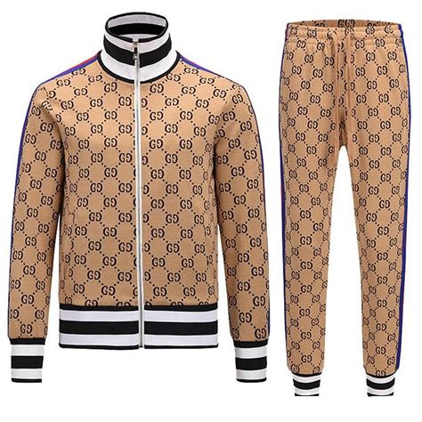 gucci tracksuit mens cheap|cheap gucci tracksuit men.